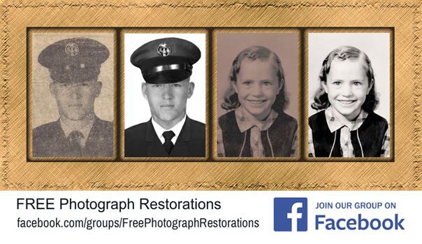 Join our FREE Photograph Restoration Group on Facebook